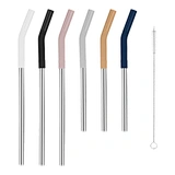 Reusable Drinking straws for eco-friendly sipping